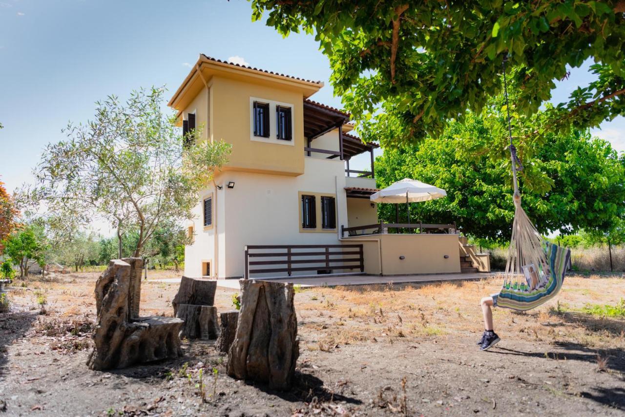 Karavos Grove Villa Káto Lekhónia Exteriör bild