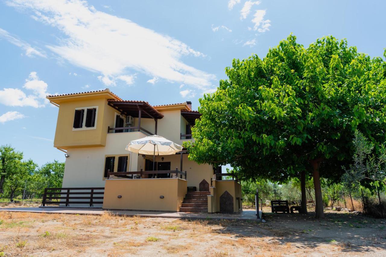 Karavos Grove Villa Káto Lekhónia Exteriör bild