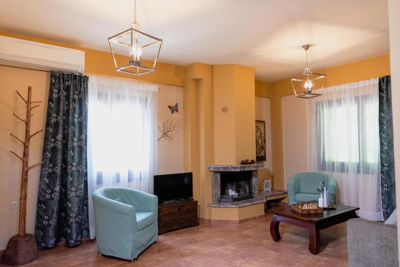 Karavos Grove Villa Káto Lekhónia Exteriör bild
